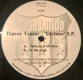 Danny Taurus - Lifetime E.P.