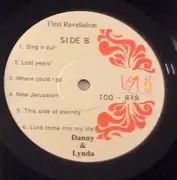LP - Danny And Lynda - First Revelation Of Danny And Lynda - Numbered, LTD ED, 180g Vinyl