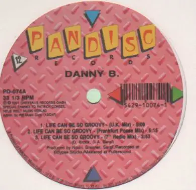 Danny B - Life Can Be So Groovy