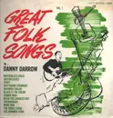 LP - Danny Darrow - Great Folk Songs Vol. 1