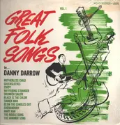 LP - Danny Darrow - Great Folk Songs Vol. 1