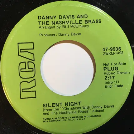 Danny Davis - Jingling Brass / Silent Night