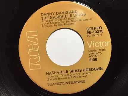 Danny Davis & The Nashville Brass - Running Bear / Nashville Brass Hoedown