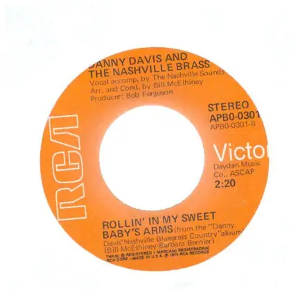 Danny Davis And The Nashville Brass - Ruby, Are You Mad At Your Man / Rollin' In My Sweet Baby's Arms