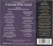 Double CD - Danny Elfman - Tim Burton's The Nightmare Before Christmas - Original Motion Picture Soundtrack