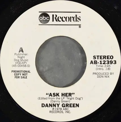 Danny Green - Ask Her