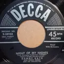 7inch Vinyl Single - Danny Kaye And Sonny Burke And His Orchestra - Night Of My Nights / Not Since Ninevah