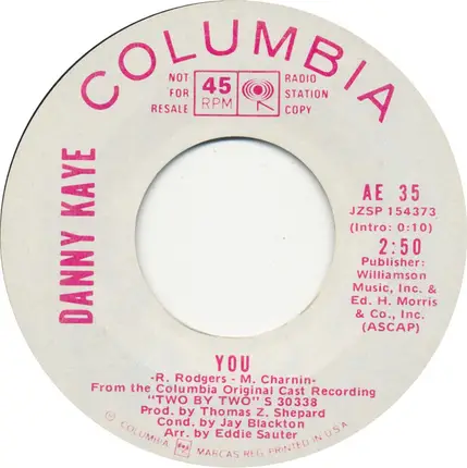 Danny Kaye - Two By Two