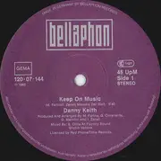 12inch Vinyl Single - Danny Keith - Keep On Music
