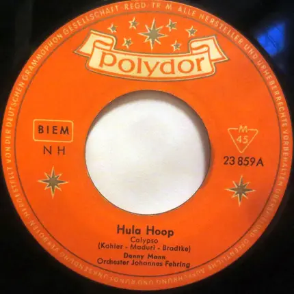Danny Mann - Hula Hoop / Sexie Hexy