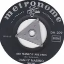 7inch Vinyl Single - Danny Marino - Der Franzos' Aus Paris / Adieu, Adieu, Auf Wiedersehn