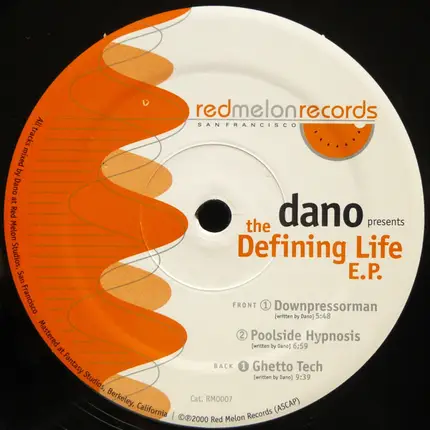 Dano - The Defining Life E.P.