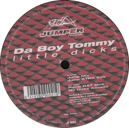 Da Boy Tommy - Little Dicks