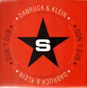 12inch Vinyl Single - Dabruck & Klein - Don't Dub