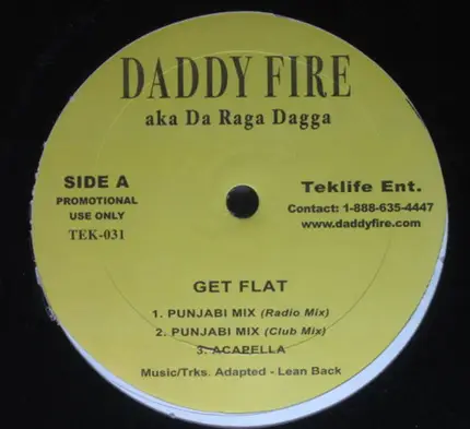 Daddy Fire - Get Flat