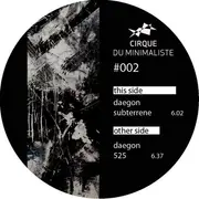 12inch Vinyl Single - Daegon - Subterrene EP