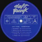 Double LP - Daft Punk - Homework - Embossed