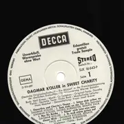 LP - Dagmar Koller - Sweet Charity (Deutsche Originalaufnahme) - Promo