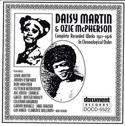 Daisy Martin & Ozie McPherson - Complete Recorded Works 1921-1926 In Chronological Order