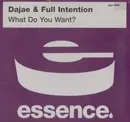12'' - Dajae & Full Intention - What Do You Want?