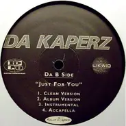 Da Kaperz - Don't Stop Pt. 2 / Just For You