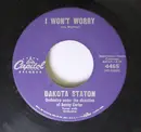 7inch Vinyl Single - Dakota Staton - I Won't Worry / First Things First