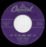 Dakota Staton With Howard Biggs And His Music - What Do You Know About Love