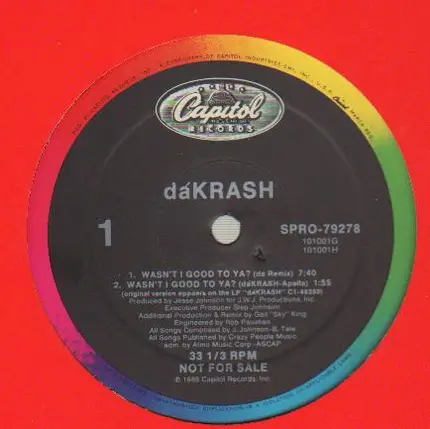 dáKRASH - Wasn't I Good To Ya ? Remix