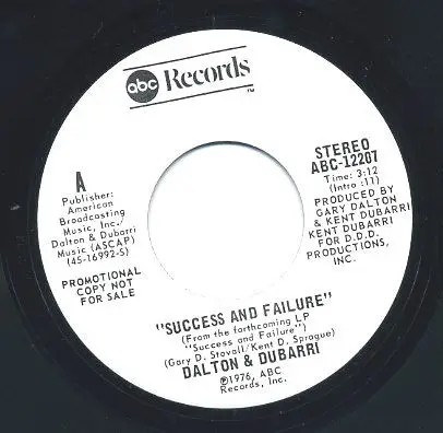 Dalton & Dubarri - Success and Failure
