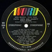 LP - Dale Evans - Faith, Hope And Charity