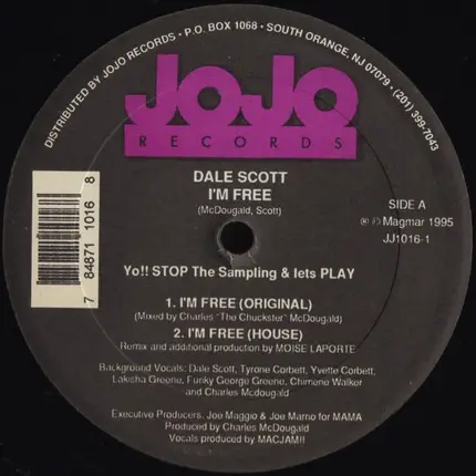 Dale Scott - I'm Free
