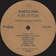 LP - Dale Warland Singers - Americana - A Bit Of Folk