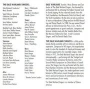 CD - Dale Warland Singers - Choral Currents