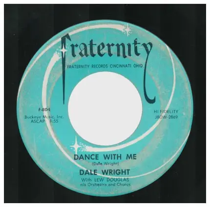 Dale Wright - Dance With Me / Can It Be