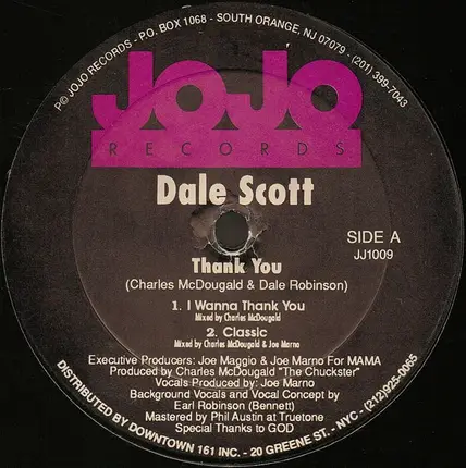 Dale Scott - Thank You