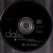CD Single - Dalia - It Ain't Easy