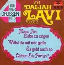 2x7inch Vinyl Single - Daliah Lavi - Die Grossen Vier Von Daliah Lavi - Folge 2