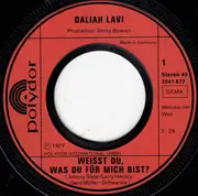 7inch Vinyl Single - Daliah Lavi - Weißt Du, Was Du Für Mich Bist?
