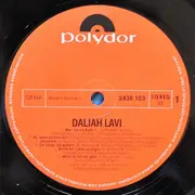 LP - Daliah Lavi - Daliah Lavi