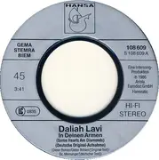 7inch Vinyl Single - Daliah Lavi - In Deinen Armen