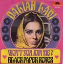 7'' - Daliah Lavi - Won't You Join Me ? / Black Paper Roses