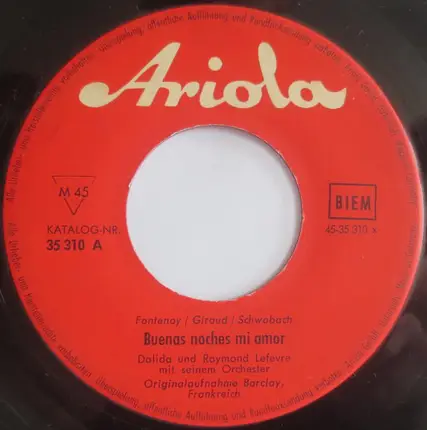 Dalida - Buenas Noches Mi Amor