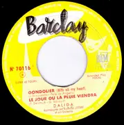 7inch Vinyl Single - Dalida - Gondolier (With All My Heart)