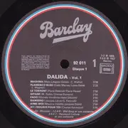 LP-Box - Dalida - Dalida Vol.1 - Insert