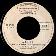 7inch Vinyl Single - Dalida - Ils Ont Changé Ma Chanson, Ma / Ram Dam Dam