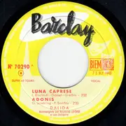 7inch Vinyl Single - Dalida - Luna Caprese - Yellow Labels