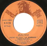 7inch Vinyl Single - Dalida - Parle Plus Bas (Le Parrain)