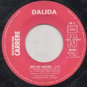 7inch Vinyl Single - Dalida - Rio Do Brasil
