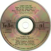 Double CD - Copland / Ives / Rachmaninoff - The Original Recordings - Fatbox