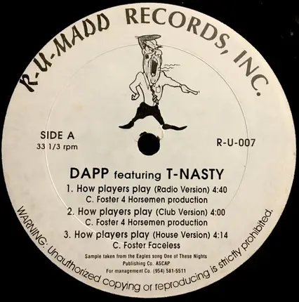 Dapp Featuring T-Nasty - How Players Play